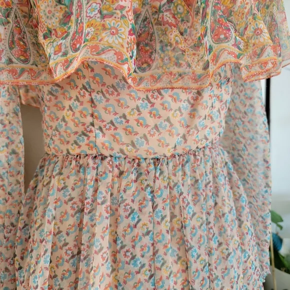 Vintage Victor Costa boho dress - Picture 6 of 16